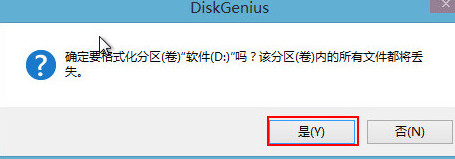 確認格式化
