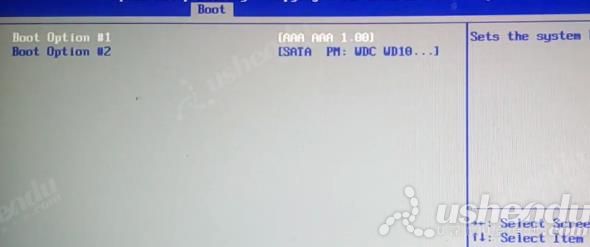 bios設(shè)置u盤啟動