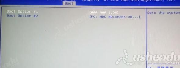 bios設(shè)置u盤啟動