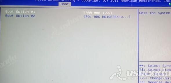 bios設(shè)置u盤啟動